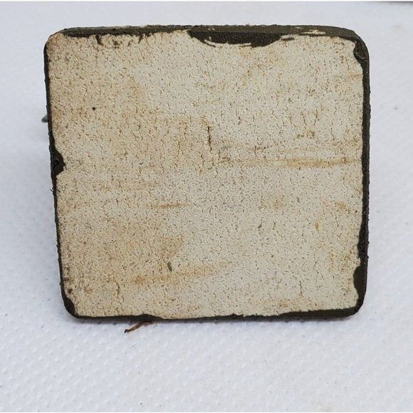 Rare Vintage Ogre Warrior With Spiked Axe On Stone Slate Shelf Sitter Home Décor - Picture 8 of 12